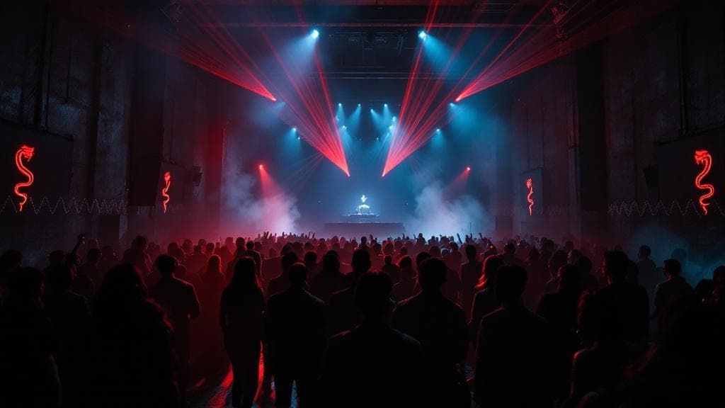 First-person view from the crowd